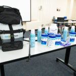 COVID cleaning supplies